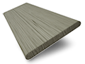 【カーテンレール可】ラスティック　カーキ ウッドブラインド 見本の写真