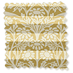 電動 遮光ハニカム ウィリアム・モリス ブラックソーン サフラン 見本の写真