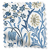 ウィリアムモリス ブラックソーン チャイナブルー カーテン サンプルの写真