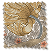 ウィリアム・モリス ピンパーネル バタースコッチ ローマンシェード サンプルの写真