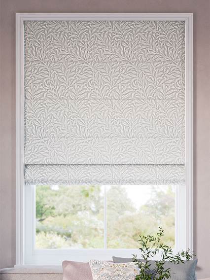 ウィリアム・モリス ウイローバウ アイボリー ジャガード織 ローマンシェード サムネイル写真