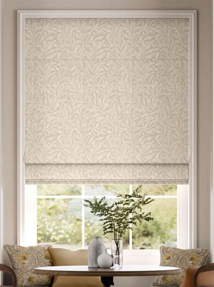ウィリアム・モリス ウイローバウ ソフトゴールド ジャガード織 ローマンシェード サムネイル写真